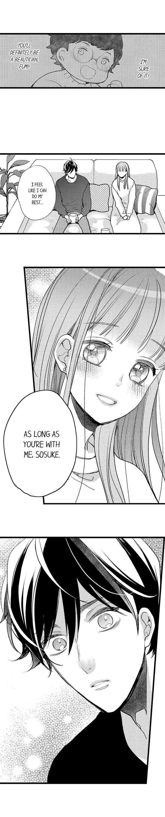 Ore no yubi de midarero. ~Heitengo no saron, ijiwaru ni jirasarete Chapter 82 page 12