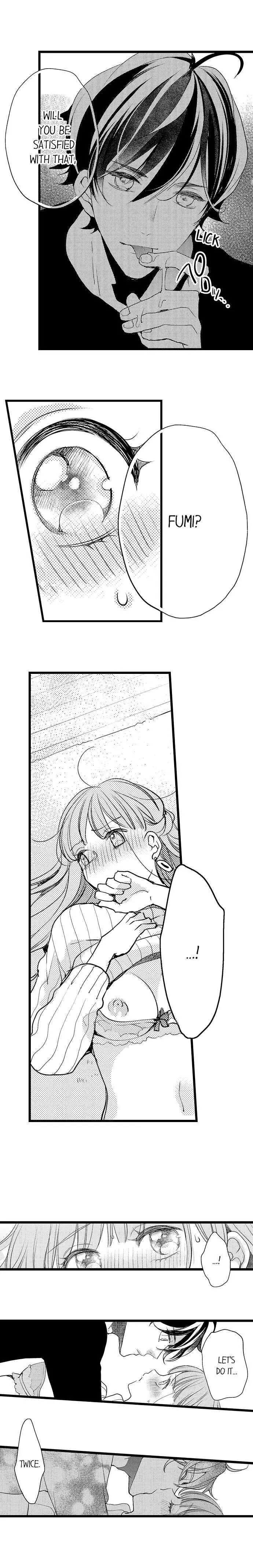 Ore no yubi de midarero. ~Heitengo no saron, ijiwaru ni jirasarete Chapter 84 page 4
