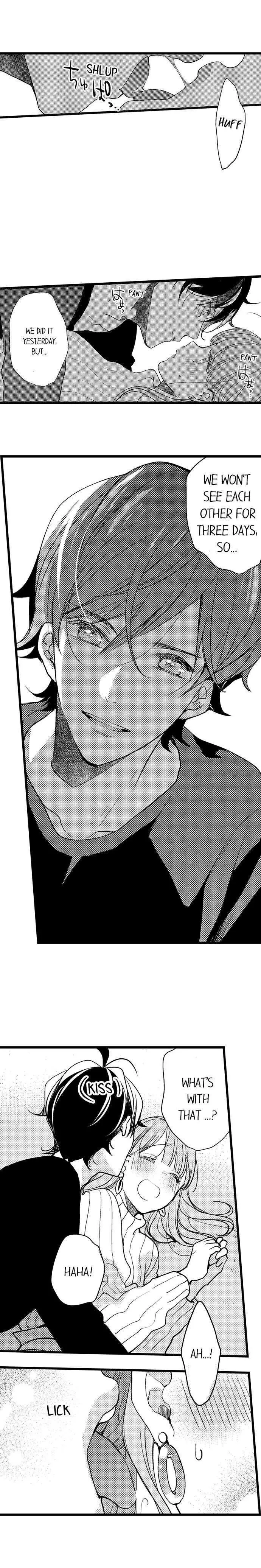 Ore no yubi de midarero. ~Heitengo no saron, ijiwaru ni jirasarete Chapter 83 page 12