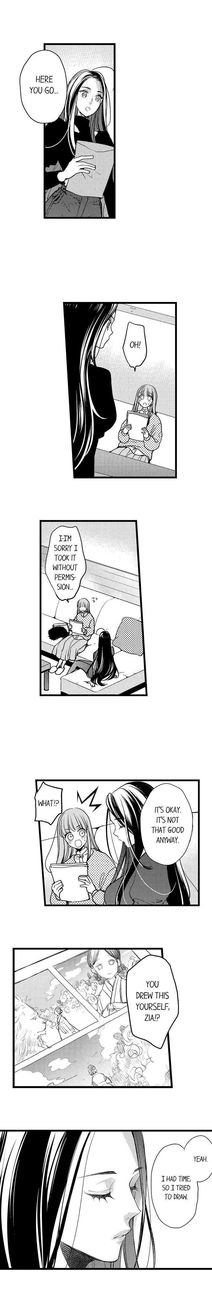 Ore no yubi de midarero. ~Heitengo no saron, ijiwaru ni jirasarete Chapter 86 page 5