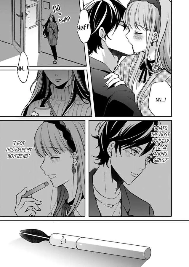 Ore no yubi de midarero. ~Heitengo no saron, ijiwaru ni jirasarete Chapter 91 page 22