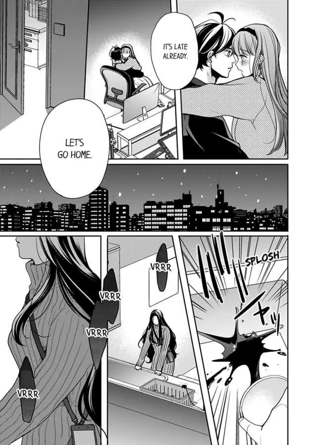 Ore no yubi de midarero. ~Heitengo no saron, ijiwaru ni jirasarete Chapter 91 page 24