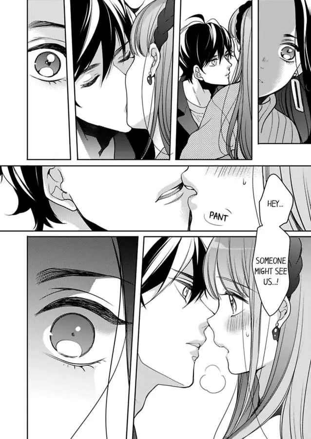Ore no yubi de midarero. ~Heitengo no saron, ijiwaru ni jirasarete Chapter 91 page 21