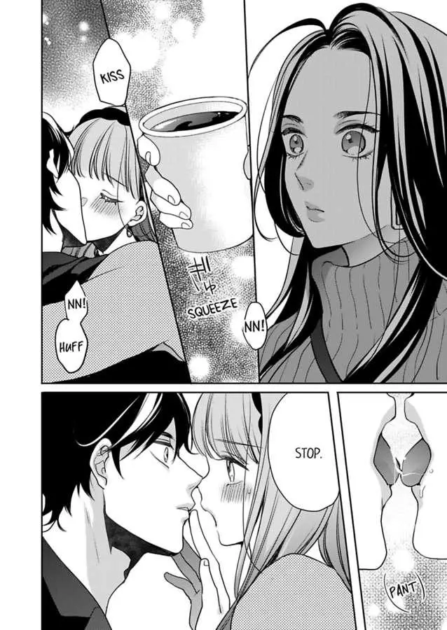 Ore no yubi de midarero. ~Heitengo no saron, ijiwaru ni jirasarete Chapter 91 page 23
