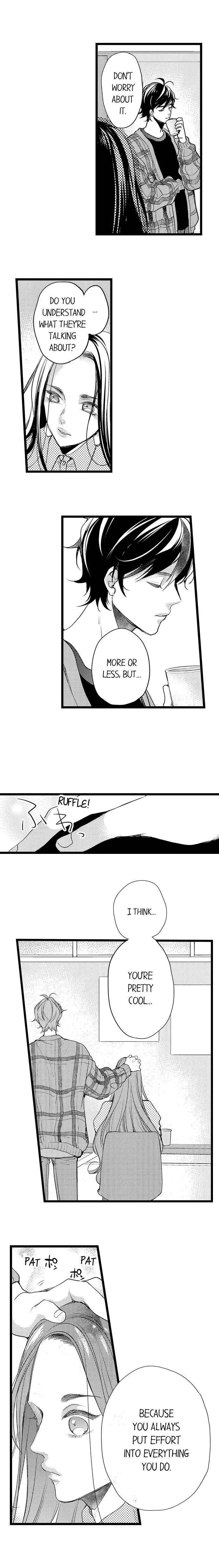 Ore no yubi de midarero. ~Heitengo no saron, ijiwaru ni jirasarete Chapter 90 page 4