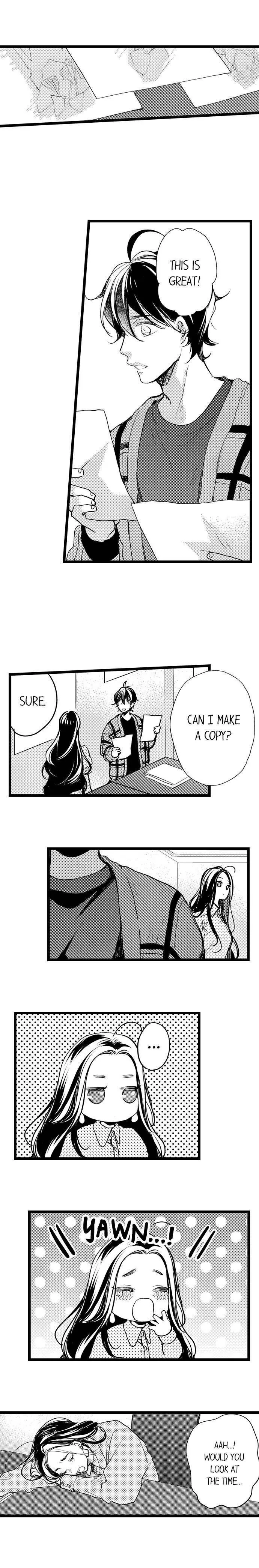 Ore no yubi de midarero. ~Heitengo no saron, ijiwaru ni jirasarete Chapter 89 page 9