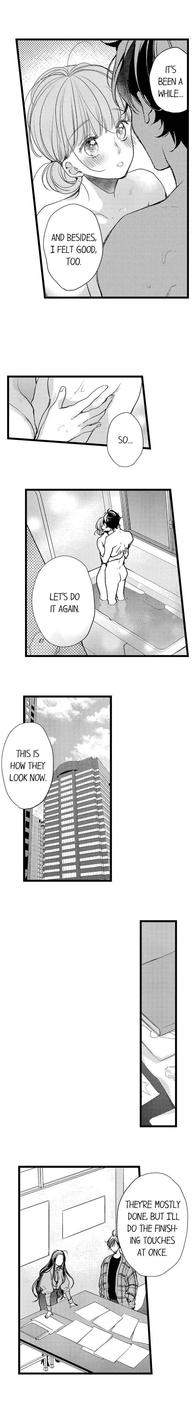 Ore no yubi de midarero. ~Heitengo no saron, ijiwaru ni jirasarete Chapter 89 page 8