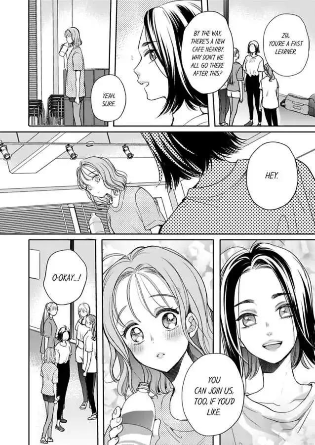 Ore no yubi de midarero. ~Heitengo no saron, ijiwaru ni jirasarete Chapter 92 page 7