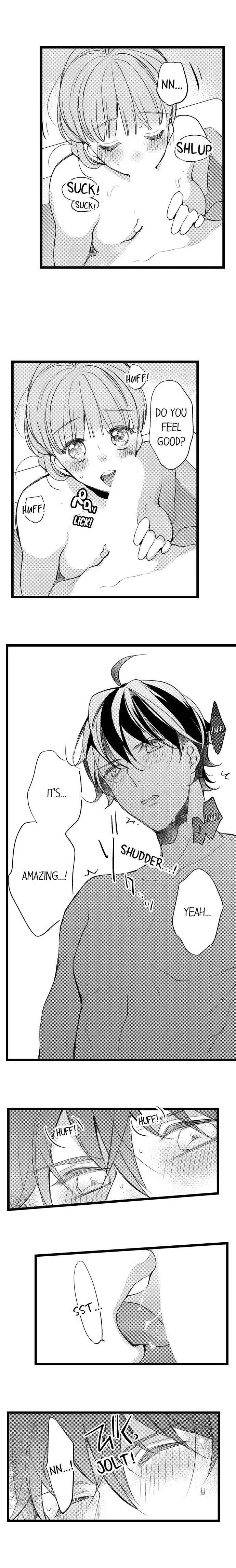 Ore no yubi de midarero. ~Heitengo no saron, ijiwaru ni jirasarete Chapter 88 page 9