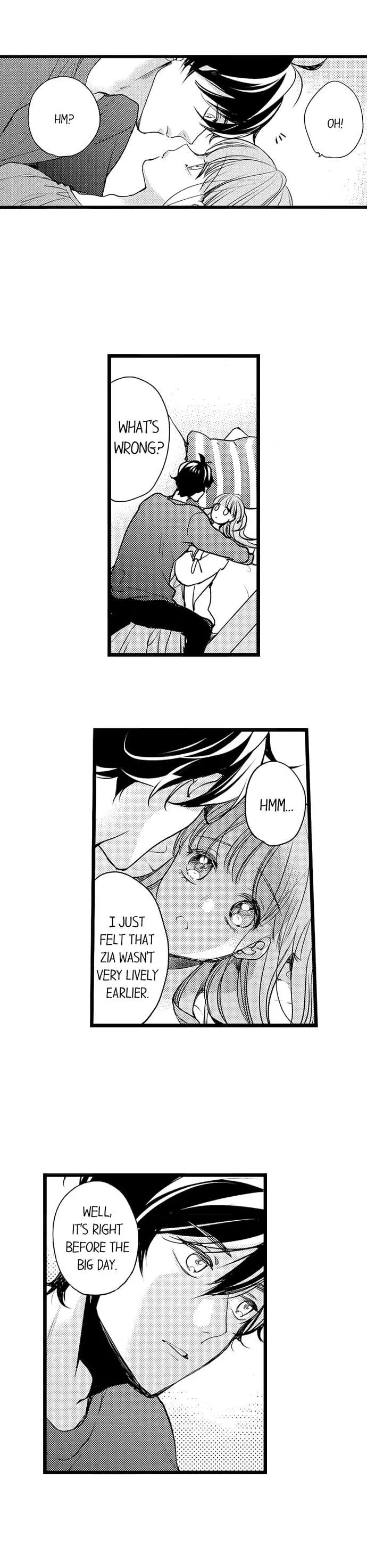 Ore no yubi de midarero. ~Heitengo no saron, ijiwaru ni jirasarete Chapter 96 page 13