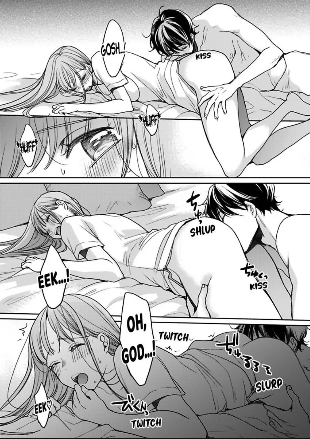Ore no yubi de midarero. ~Heitengo no saron, ijiwaru ni jirasarete Chapter 107 page 9