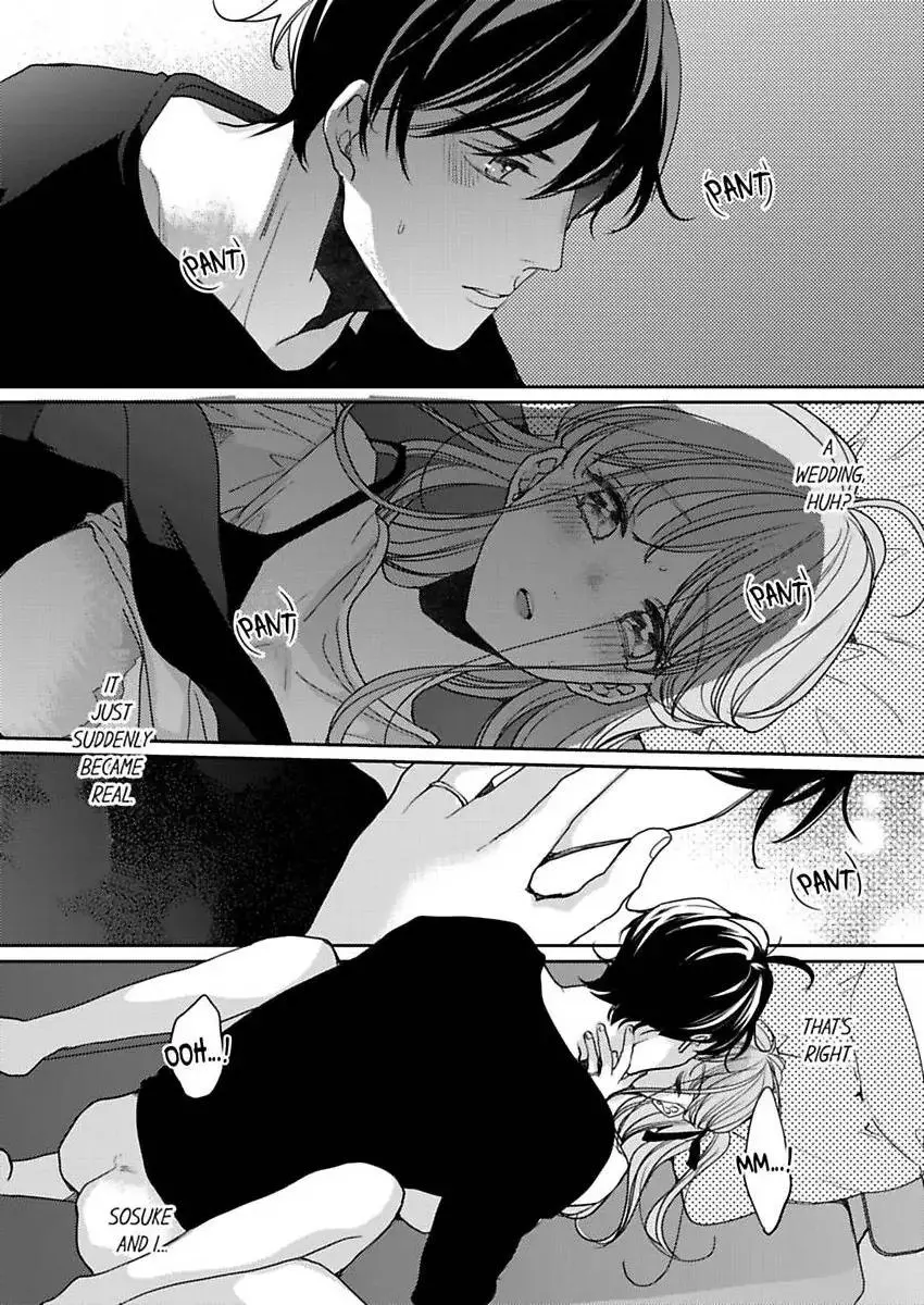 Ore no yubi de midarero. ~Heitengo no saron, ijiwaru ni jirasarete Chapter 108 page 14