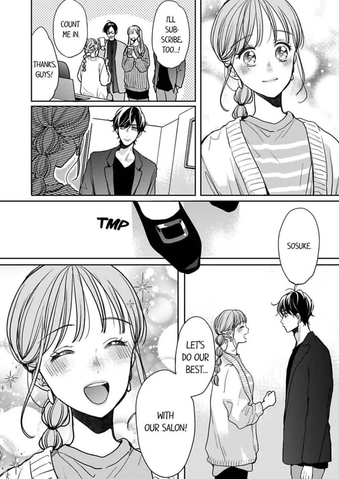 Ore no yubi de midarero. ~Heitengo no saron, ijiwaru ni jirasarete Chapter 107 page 24