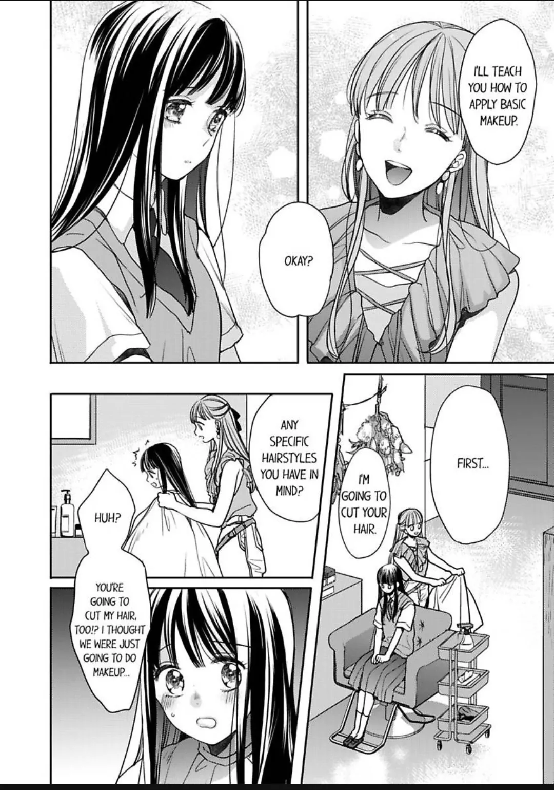 Ore no yubi de midarero. ~Heitengo no saron, ijiwaru ni jirasarete Chapter 105 page 9