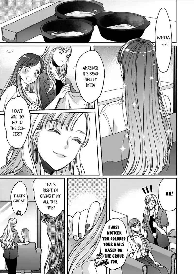 Ore no yubi de midarero. ~Heitengo no saron, ijiwaru ni jirasarete Chapter 104 page 10