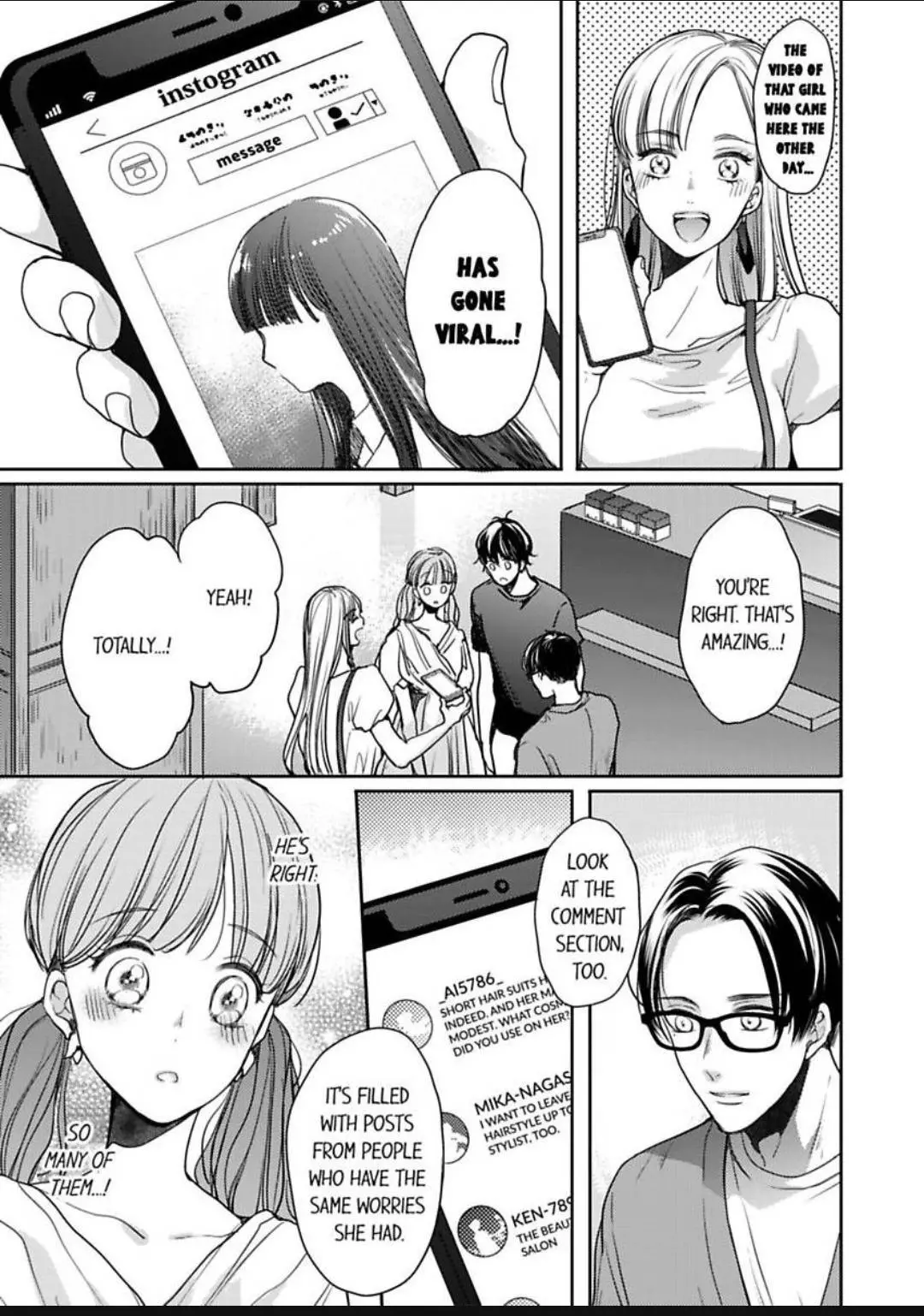 Ore no yubi de midarero. ~Heitengo no saron, ijiwaru ni jirasarete Chapter 106 page 2