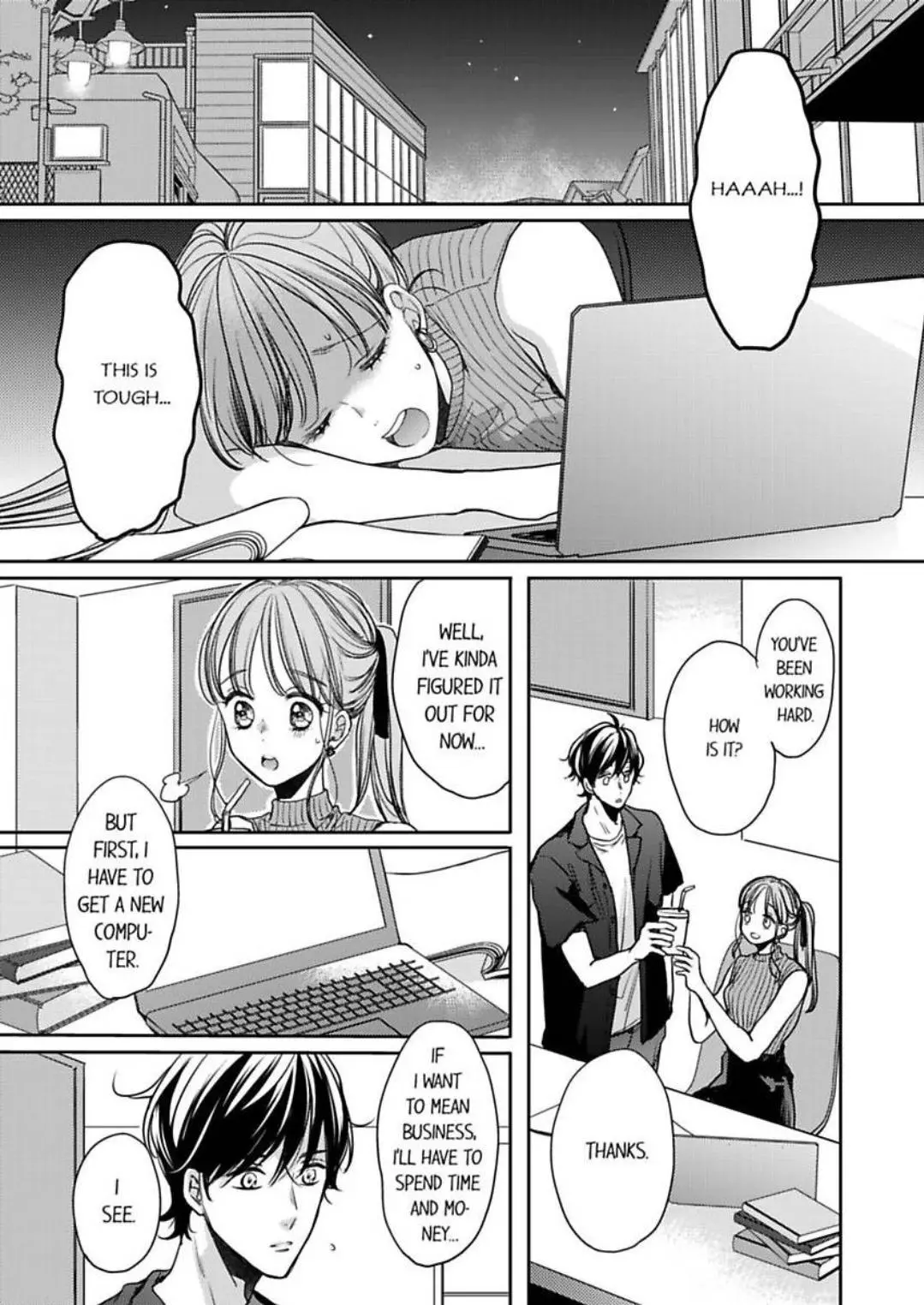 Ore no yubi de midarero. ~Heitengo no saron, ijiwaru ni jirasarete Chapter 106 page 12