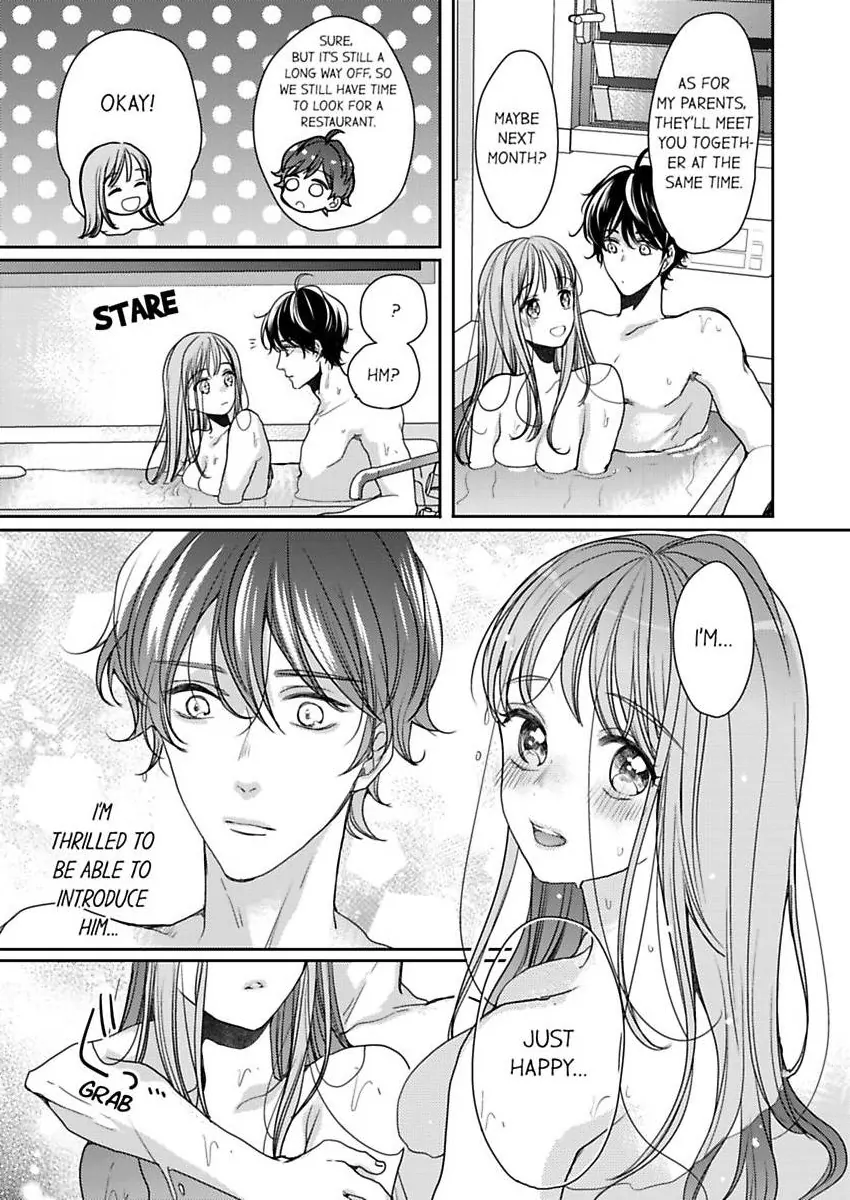 Ore no yubi de midarero. ~Heitengo no saron, ijiwaru ni jirasarete Chapter 110 page 11