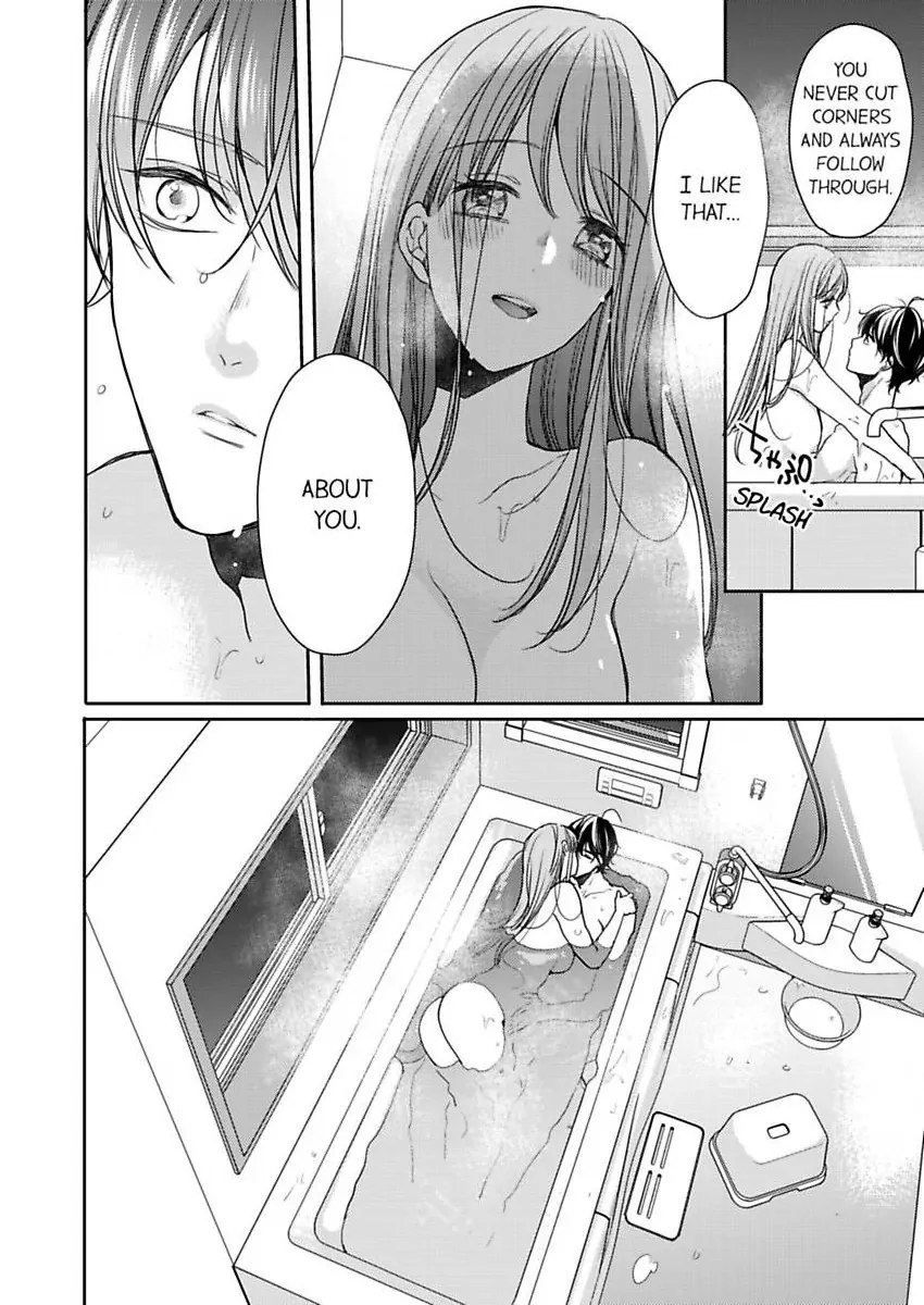 Ore no yubi de midarero. ~Heitengo no saron, ijiwaru ni jirasarete Chapter 110 page 18
