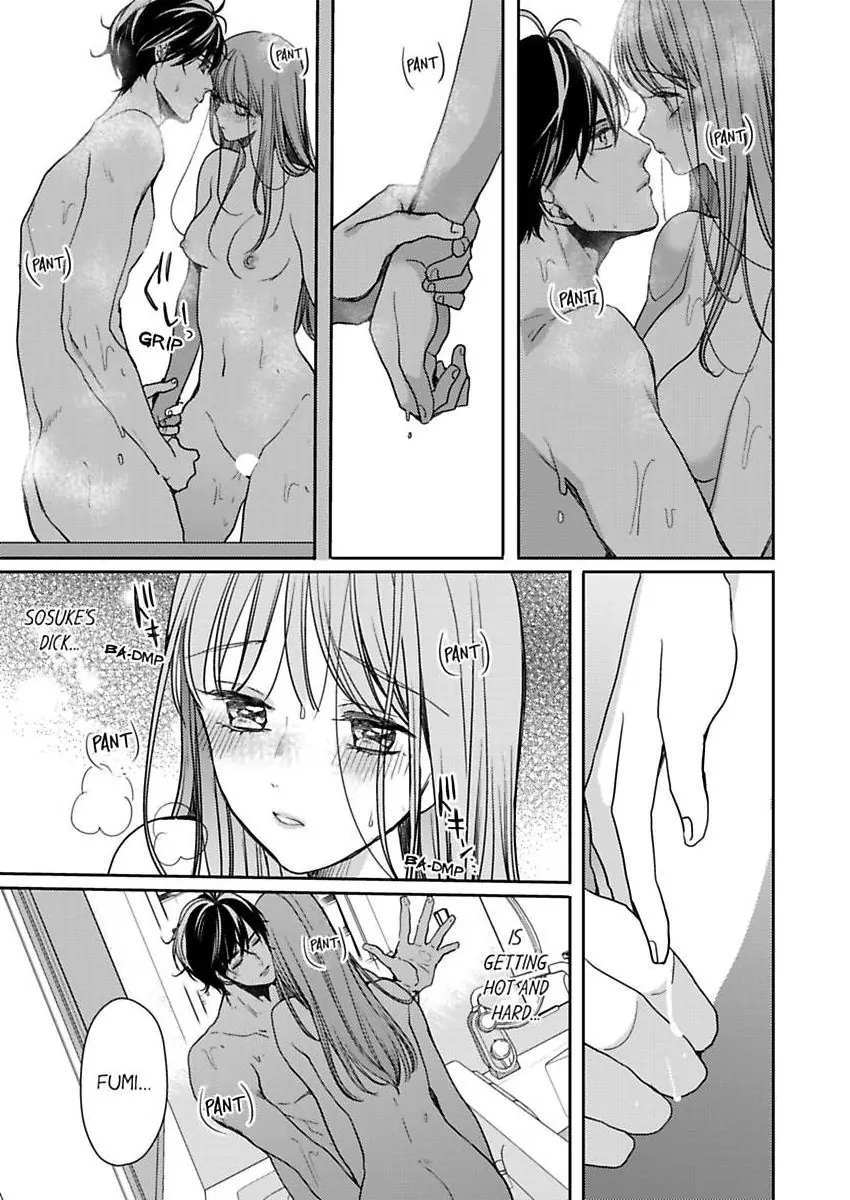 Ore no yubi de midarero. ~Heitengo no saron, ijiwaru ni jirasarete Chapter 110 page 23