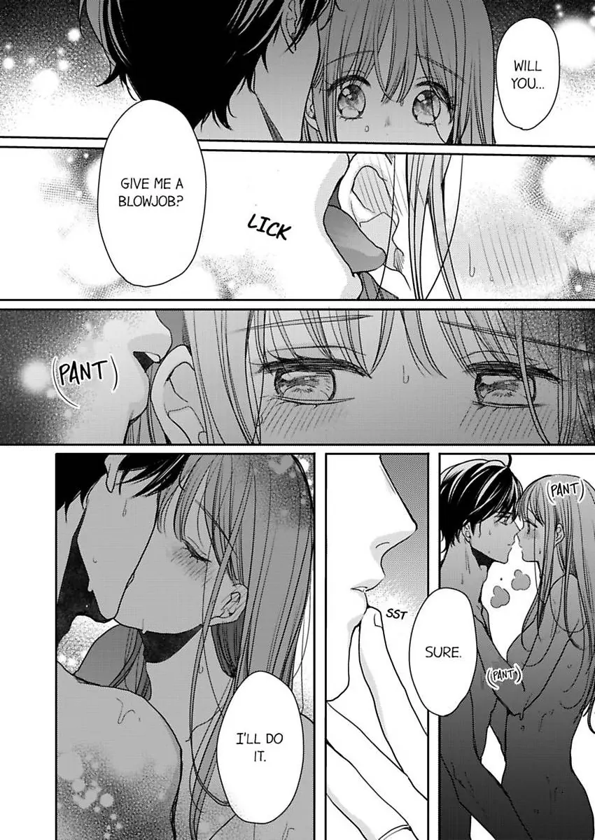 Ore no yubi de midarero. ~Heitengo no saron, ijiwaru ni jirasarete Chapter 110 page 24