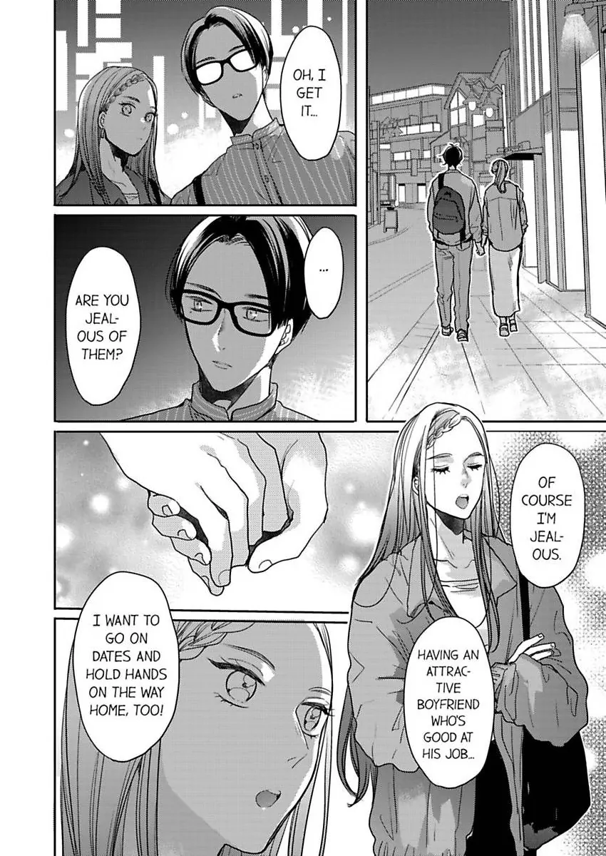 Ore no yubi de midarero. ~Heitengo no saron, ijiwaru ni jirasarete Chapter 111 page 21