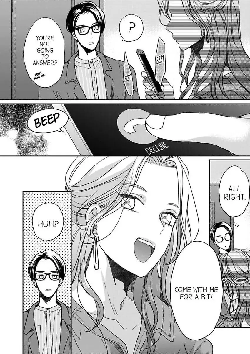 Ore no yubi de midarero. ~Heitengo no saron, ijiwaru ni jirasarete Chapter 112 page 15