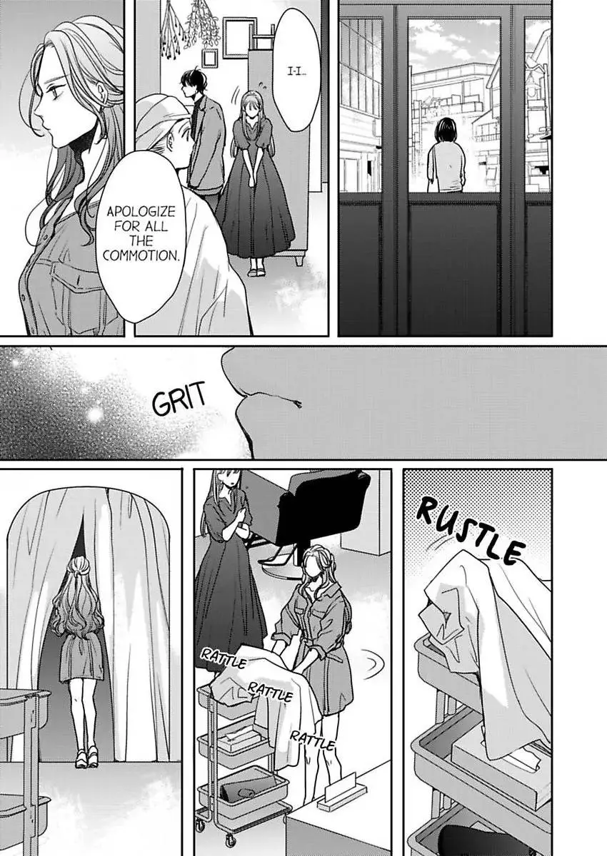 Ore no yubi de midarero. ~Heitengo no saron, ijiwaru ni jirasarete Chapter 112 page 8