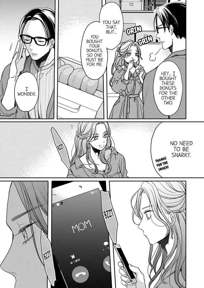 Ore no yubi de midarero. ~Heitengo no saron, ijiwaru ni jirasarete Chapter 112 page 14