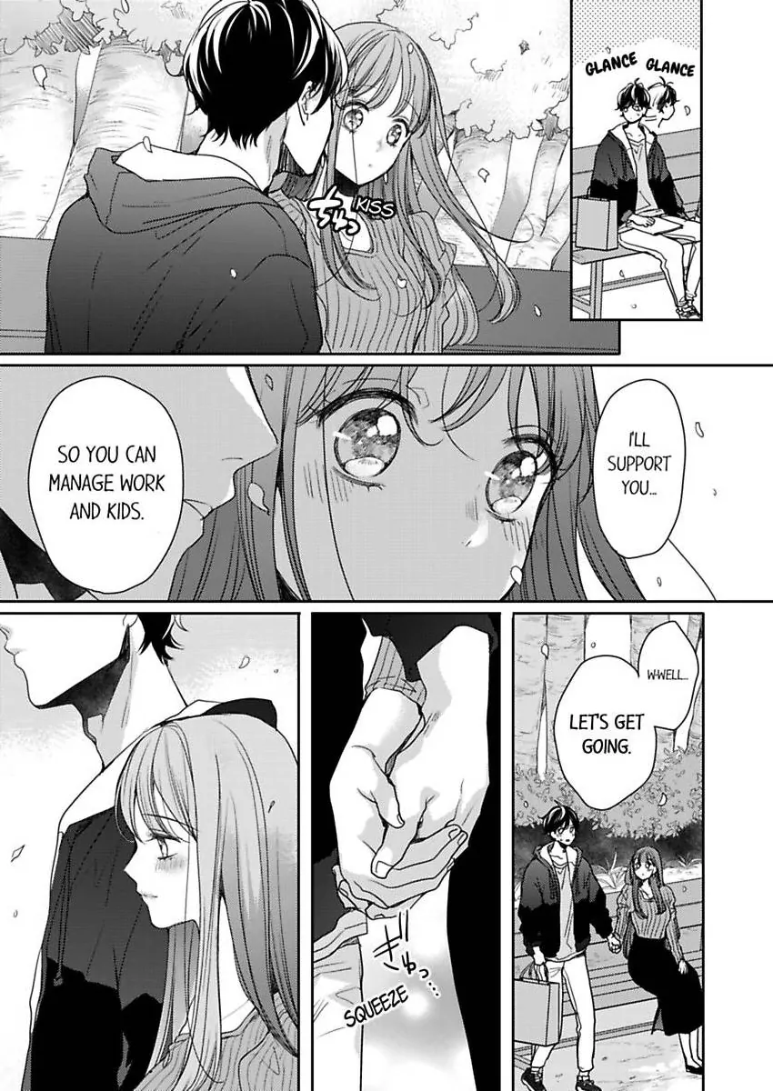 Ore no yubi de midarero. ~Heitengo no saron, ijiwaru ni jirasarete Chapter 115 page 10
