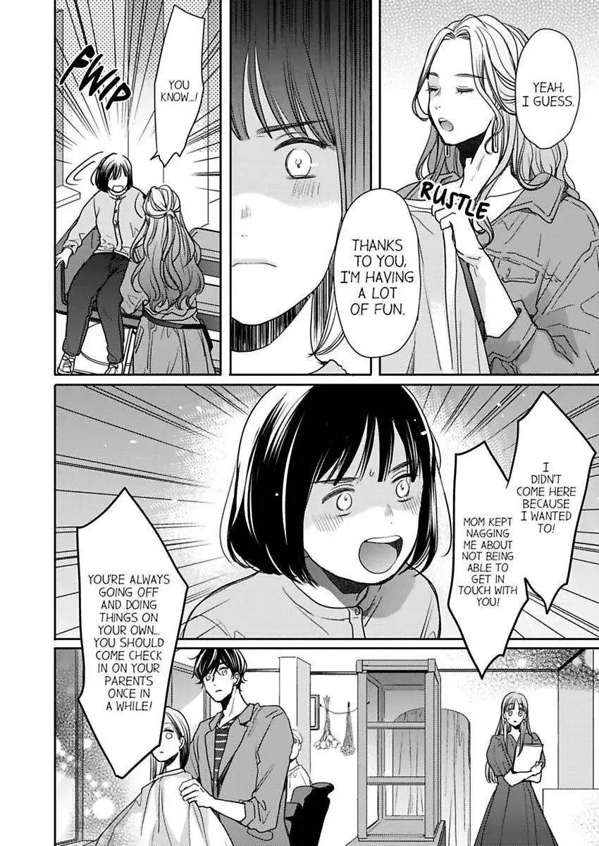 Ore no yubi de midarero. ~Heitengo no saron, ijiwaru ni jirasarete Chapter 112 page 5