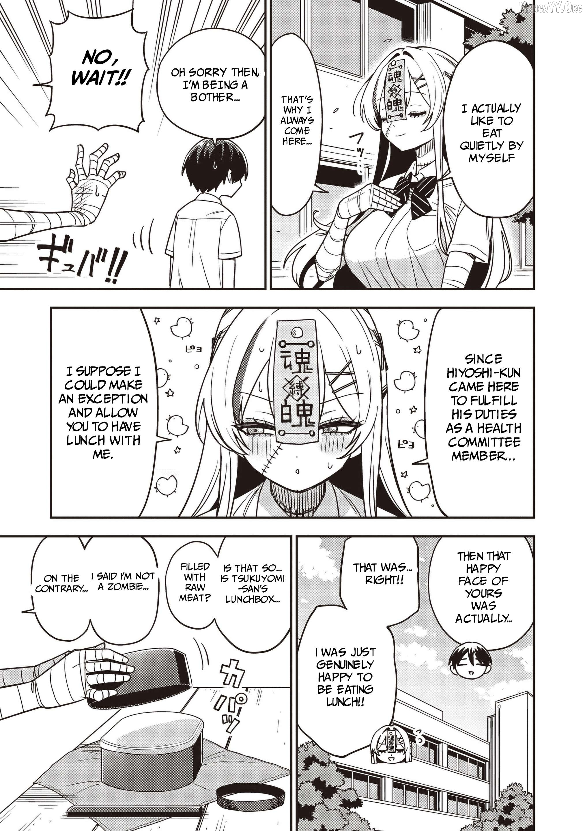 Undead-san no Bukiyou na Seishun Chapter 3.1 page 5