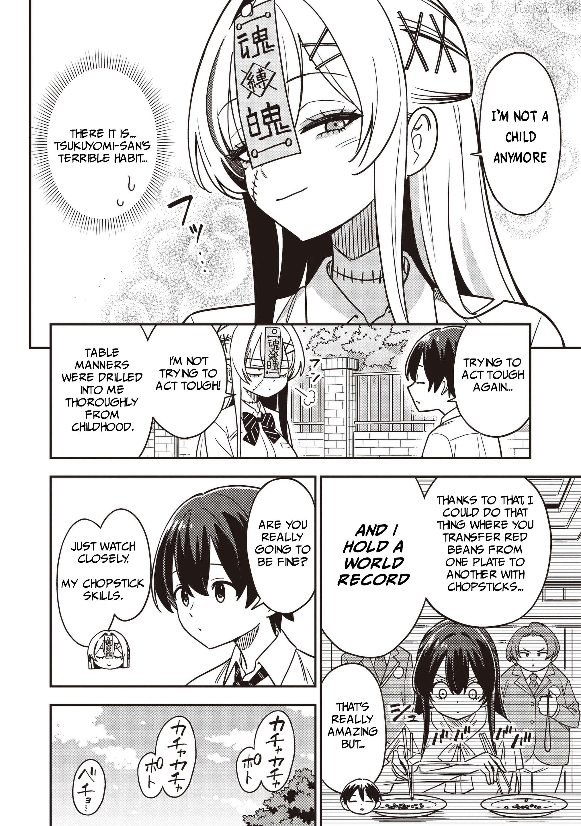 Undead-san no Bukiyou na Seishun Chapter 3.1 page 8