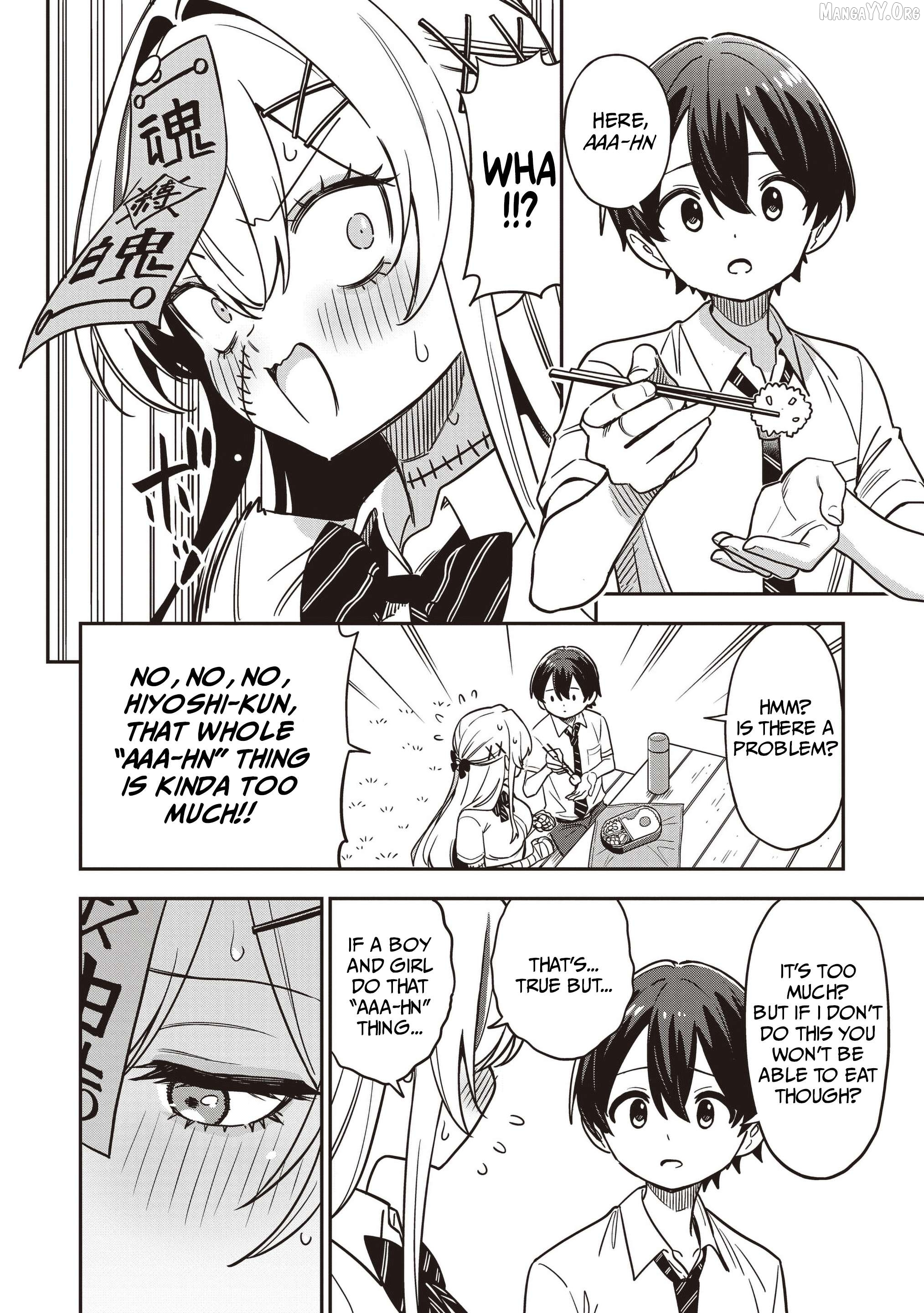 Undead-san no Bukiyou na Seishun Chapter 3.1 page 10
