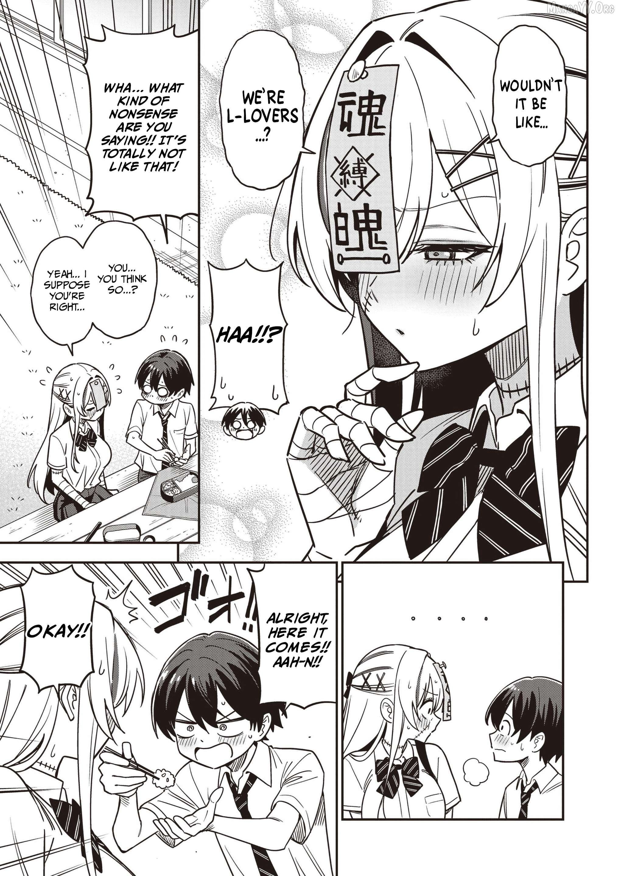 Undead-san no Bukiyou na Seishun Chapter 3.2 page 1