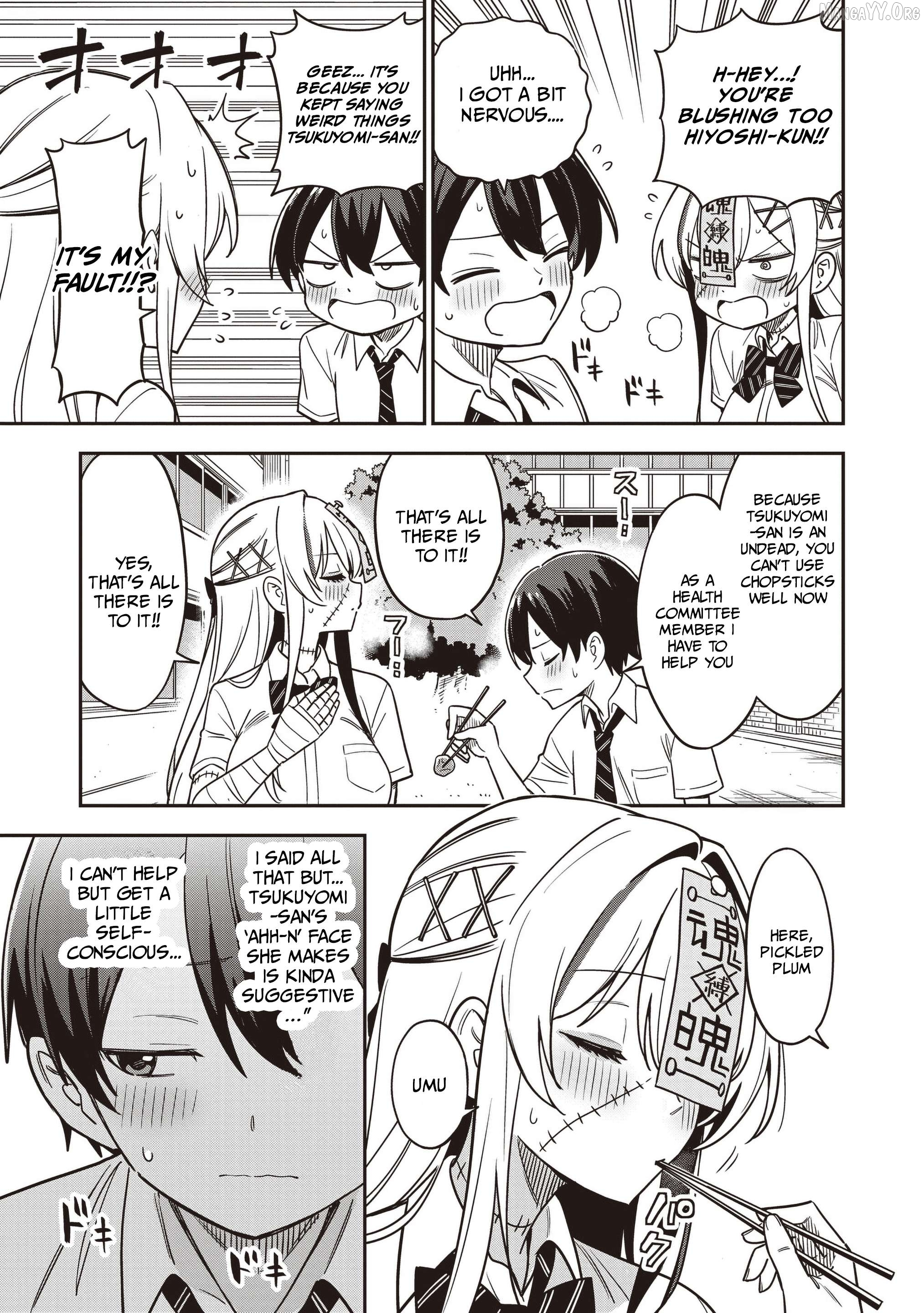 Undead-san no Bukiyou na Seishun Chapter 3.2 page 3