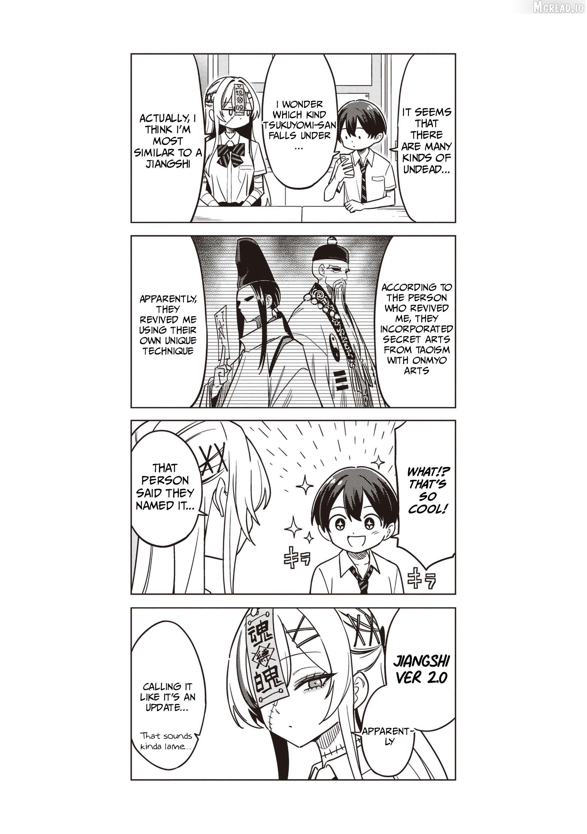 Undead-san no Bukiyou na Seishun Chapter 4.5 page 1