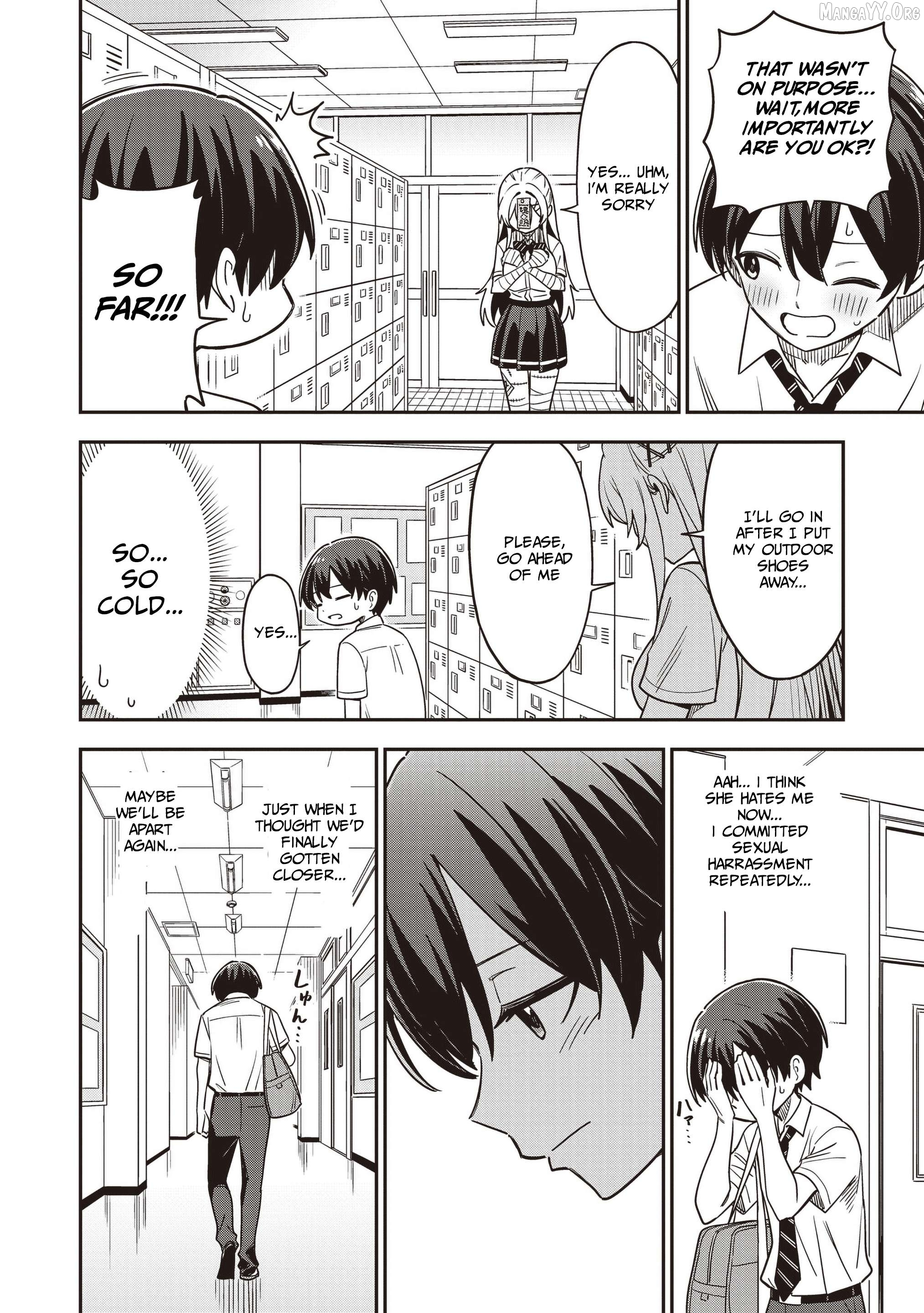 Undead-san no Bukiyou na Seishun Chapter 4.2 page 8