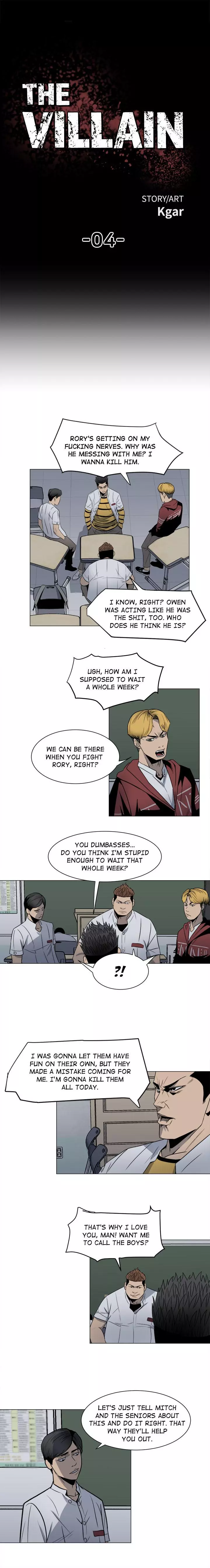 The Villain Chapter 4 page 1