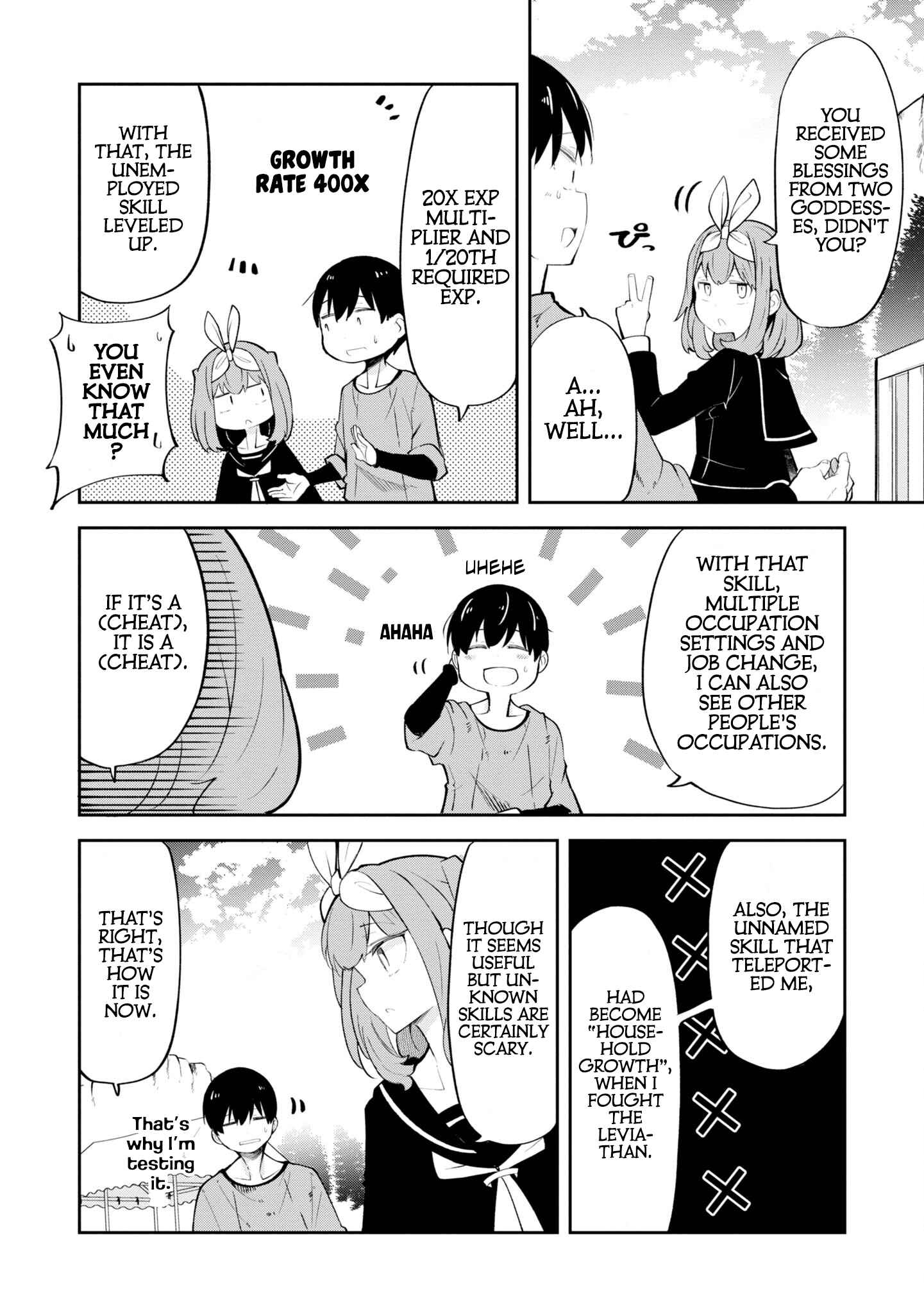 Seichou Cheat de Nandemo Dekiru You ni Natta ga, Mushoku Dake wa Yamerarenai You Desu Chapter 57 page 7