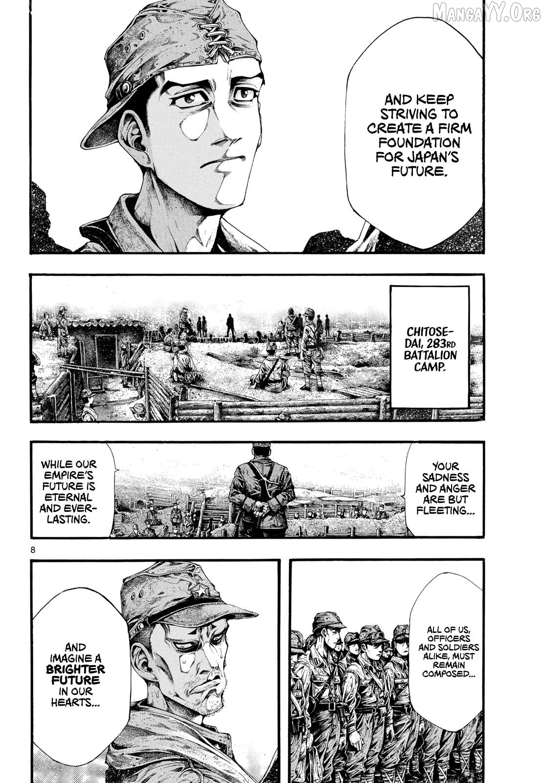 Kyokuhoku no Geroy - 8-gatsu 17-nichi no Kaisen Chapter 10 page 8