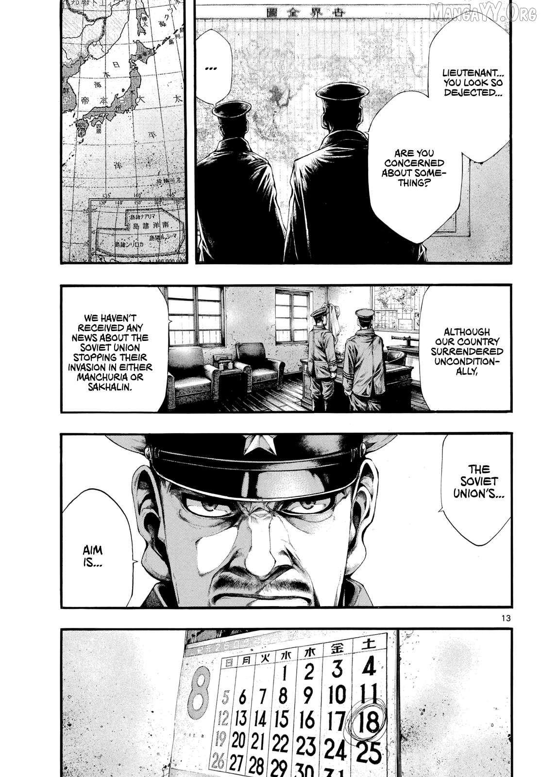 Kyokuhoku no Geroy - 8-gatsu 17-nichi no Kaisen Chapter 10 page 13