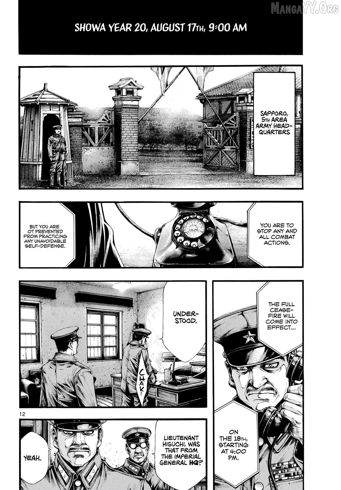 Kyokuhoku no Geroy - 8-gatsu 17-nichi no Kaisen Chapter 10 page 12