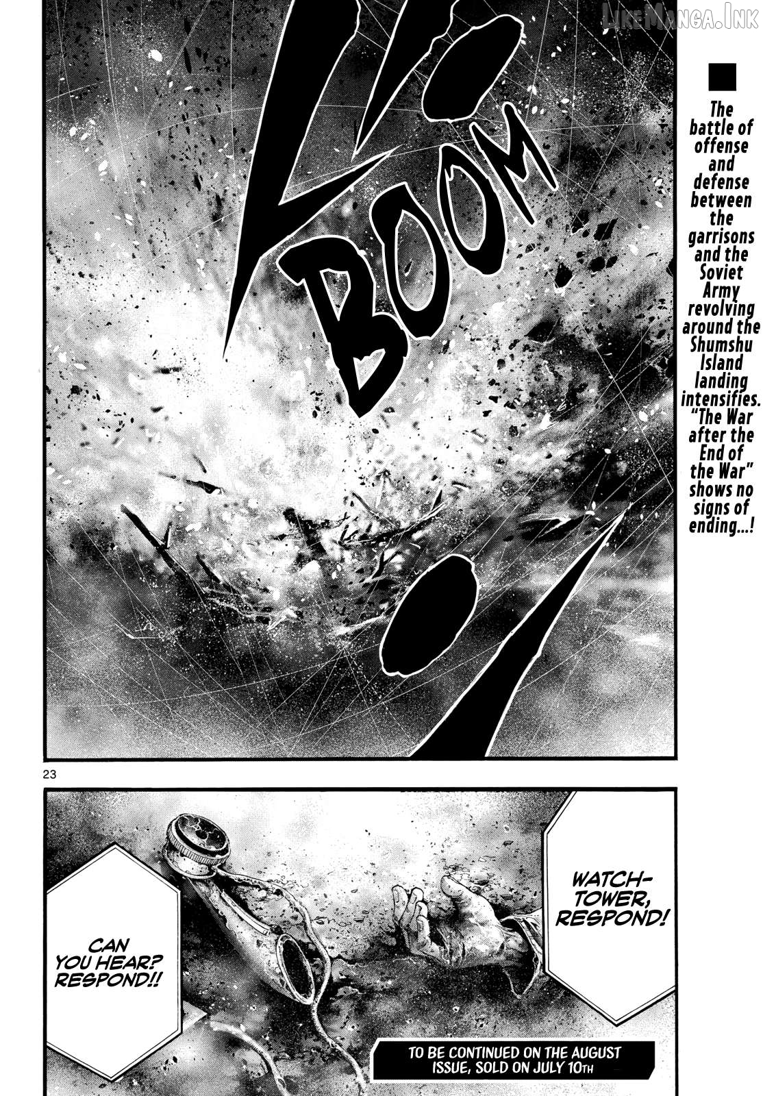 Kyokuhoku no Geroy - 8-gatsu 17-nichi no Kaisen Chapter 13 page 22