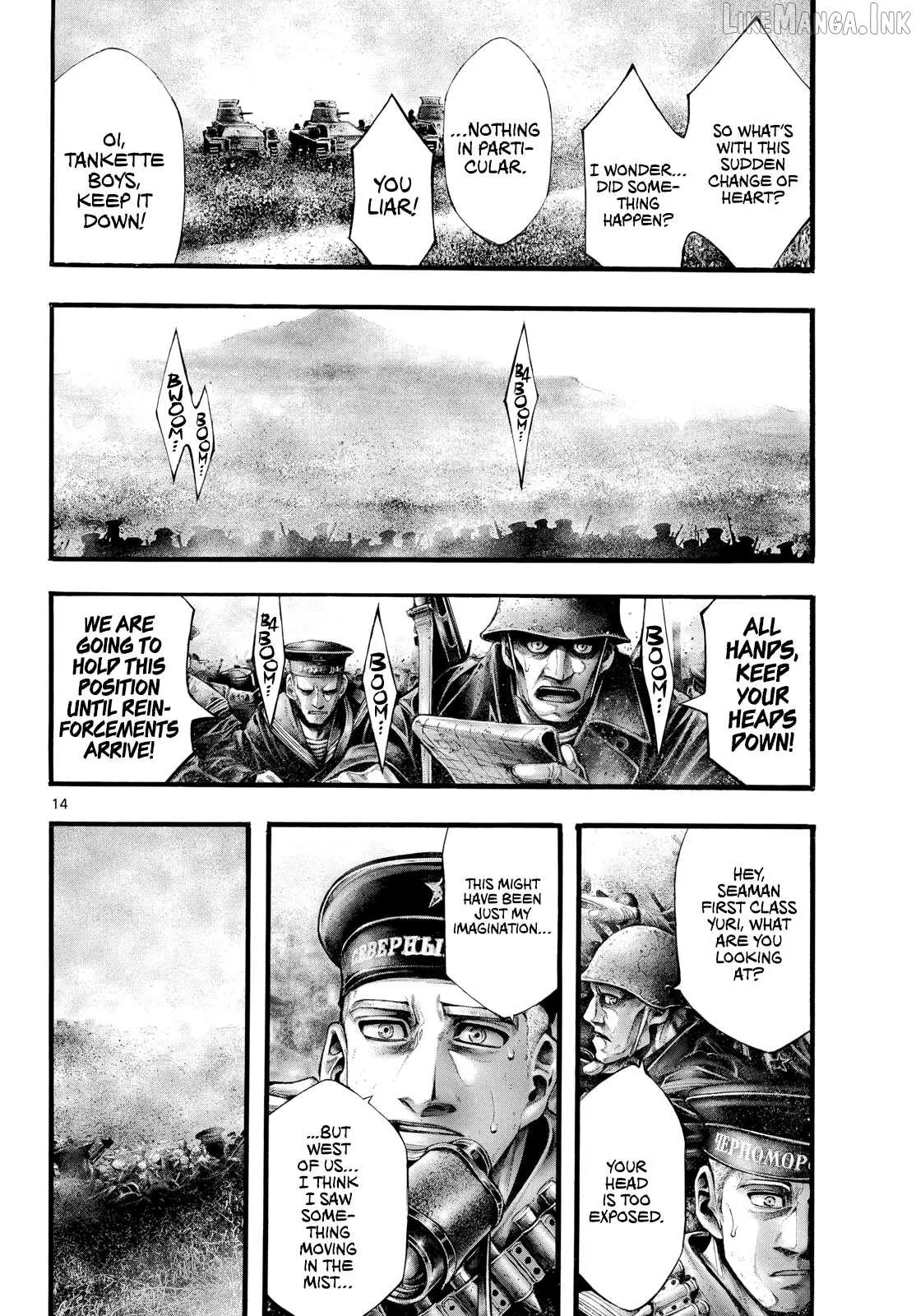 Kyokuhoku no Geroy - 8-gatsu 17-nichi no Kaisen Chapter 16 page 14