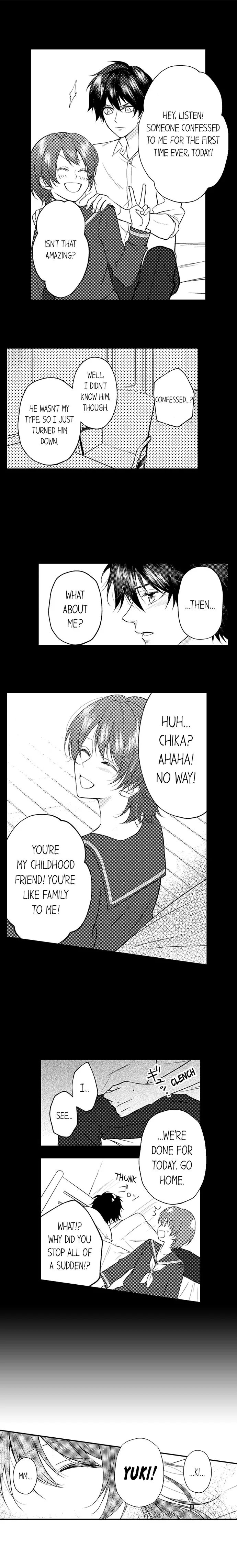 Childhood Friend's Secret Massage... Chapter 1 page 7