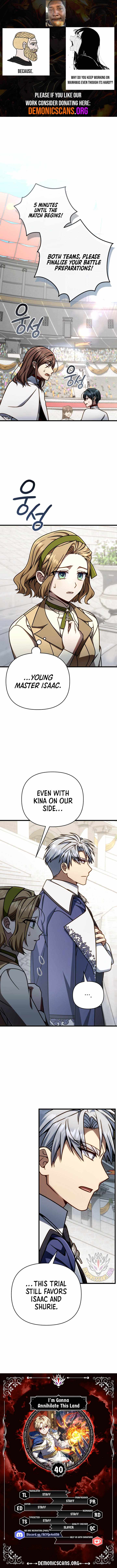 I'm Gonna Annihilate This Land Chapter 40 page 1