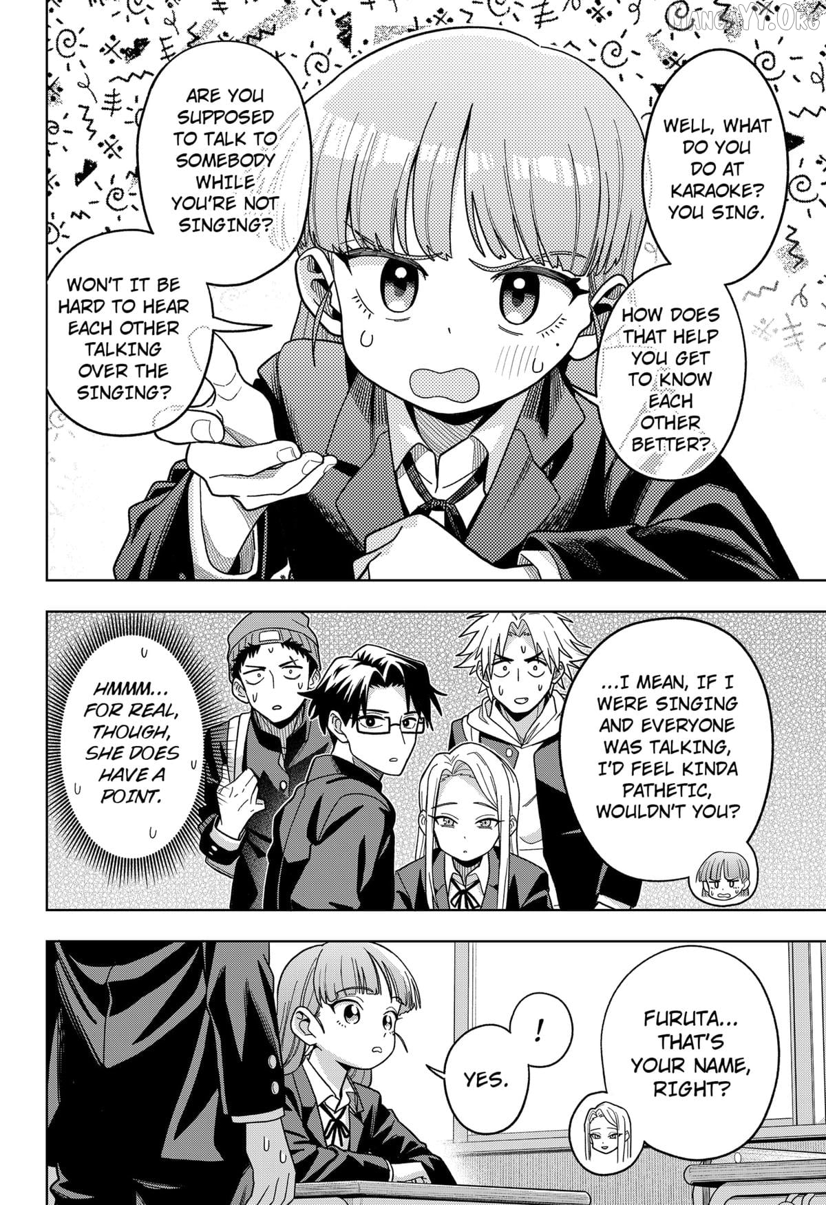 Hatori and Furuta's Extraordinarily Ordinary Life Chapter 1 page 8