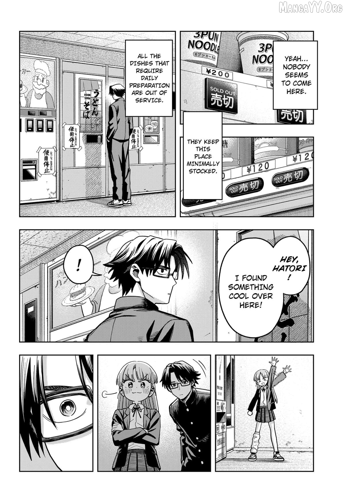 Hatori and Furuta's Extraordinarily Ordinary Life Chapter 3 page 8