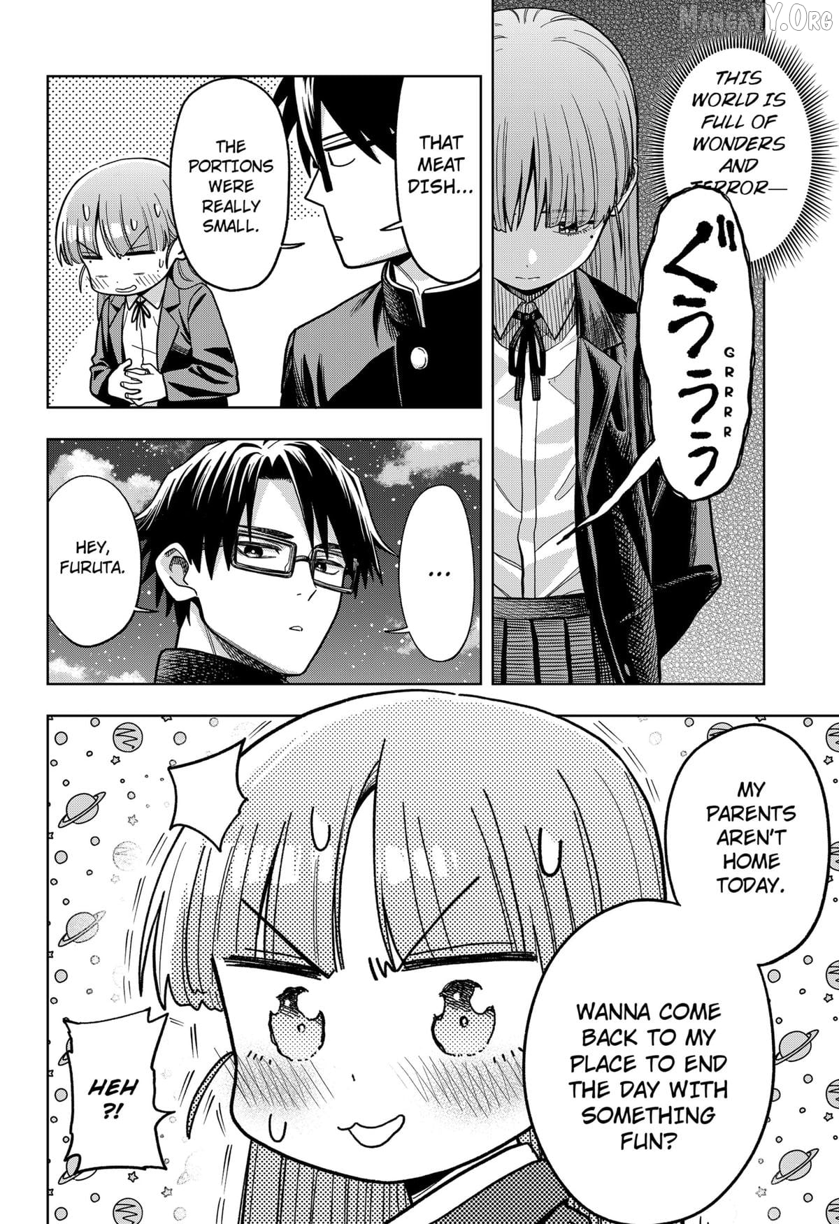 Hatori and Furuta's Extraordinarily Ordinary Life Chapter 3 page 22
